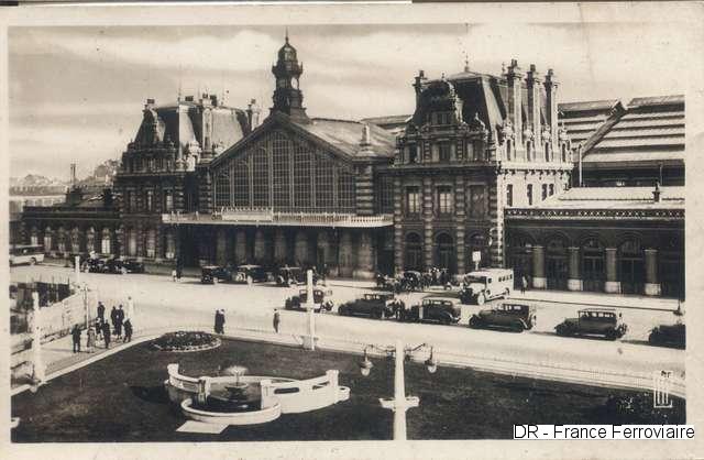 La gare, le Square  Exp�di� en 1943