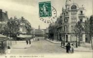 Rue Gambetta et la gare