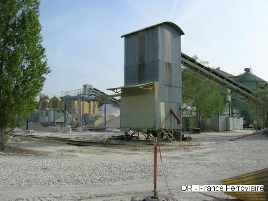 batiment chargement silice
